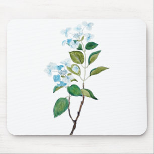 Vintages Hydrangen Mousepad
