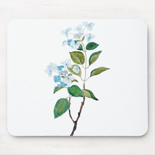 Vintages Hydrangen Mousepad (Vorne)