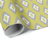 Vintages Ikat-Muster Geschenkpapier (Rolleneckpunkt)