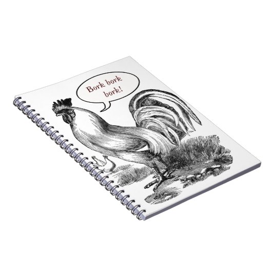 Vintages Illustrationsbuch Notizblock (Rechte Seite)