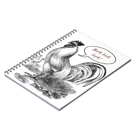 Vintages Illustrationsbuch Notizblock (Linke Seite)