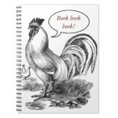 Vintages Illustrationsbuch Notizblock (Vorderseite)