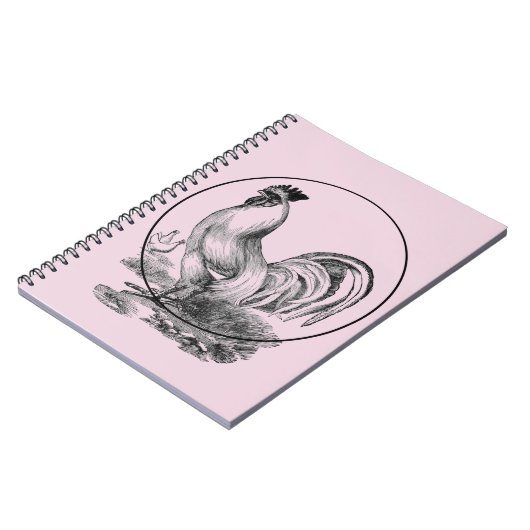 Vintages Illustrationsbuch Notizblock (Linke Seite)