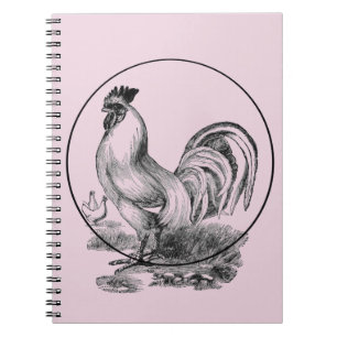 Vintages Illustrationsbuch Notizblock