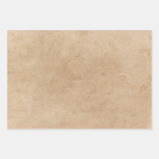 Vintages Imitat Geschenkpapier Set (Vorderseite 3)