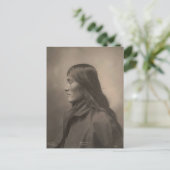 Vintages Indian: Bartelda, Apache - Postkarte (Stehend Vorderseite)