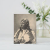 Vintages Indian: Chief Grant Richards, Tonkawa - Postkarte (Stehend Vorderseite)