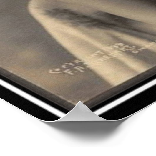 Vintages Indian: Gelbe Feder, Maricopa - Poster (Ecke)