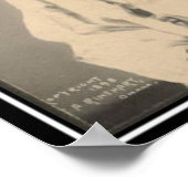 Vintages Indian: Gepunktetes Jack Kaninchen, Crow  Poster (Ecke)