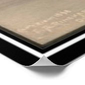 Vintages Indian: Schwarzer Mann, Arapahoes - Poster (Ecke)