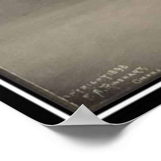 Vintages Indian: Sechs Zehen, Kiowa - Poster (Ecke)