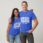 Vintages Indiana Shirt USA Patriotic Game-Geschenk (Unisex)