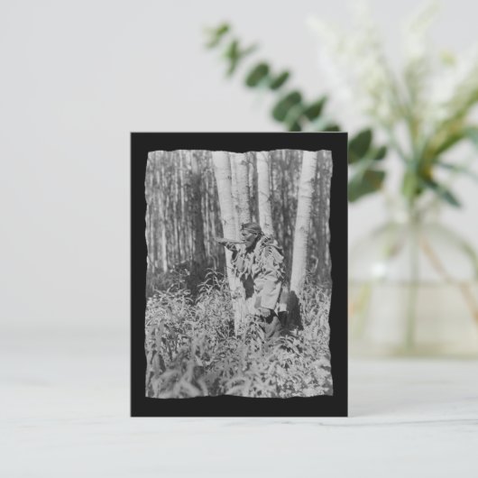 Vintages Indianerkrebs Postkarte (Stehend Vorderseite)