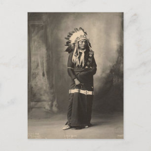 Vintages Indianerland: Adlerbär, Sioux - Postkarte