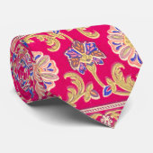 Vintages Indianerstickermuster Krawatte (Gerollt)