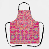 Vintages Indianerstickermuster Schürze (Vorderseite)