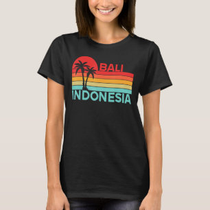 Vintages Indonesien Urlaub Reisen Asien Bali 3 T-Shirt