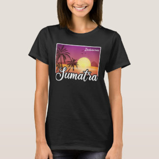 Vintages Indonesien Urlaub Reisen Asien Sumatra T-Shirt