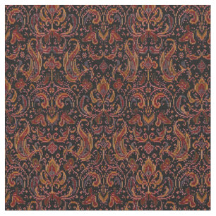 Vintages indonesisches Bangka-Tribal Ikat Pattern Stoff