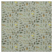 Vintages Insektenmuster Stoff (Muster)