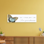 Vintages inspirierendes Zitat Leinwanddruck (Insitu (Wohnzimmer))