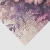 Vintages Inspiriertes Dekoupage Floral Tissue Pape Seidenpapier (Detail)