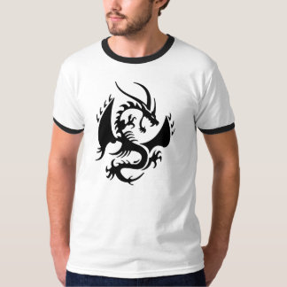 VINTAGES INSPIRIERTES DRACHE-WECKER-T-SHIRT T-Shirt
