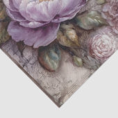 Vintages Inspiriertes Lavendelknotenpapier Seidenpapier (Ausschnitt)