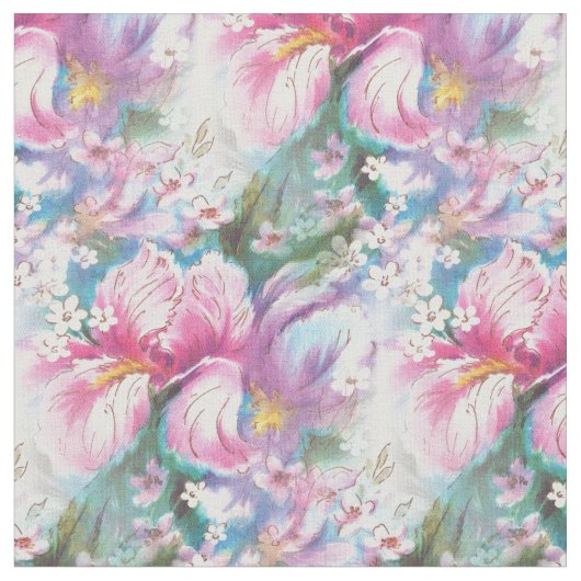 Vintages inspiriertes stoff (Nahaufnahme)