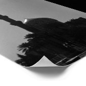 Vintages Irak Bagdad-Moschee Poster (Ecke)