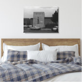 Vintages Irak-Bagdad-Museum Leinwanddruck (Insitu (Schlafzimmer))