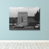 Vintages Irak-Bagdad-Museum Leinwanddruck (Insitu (Holzboden))