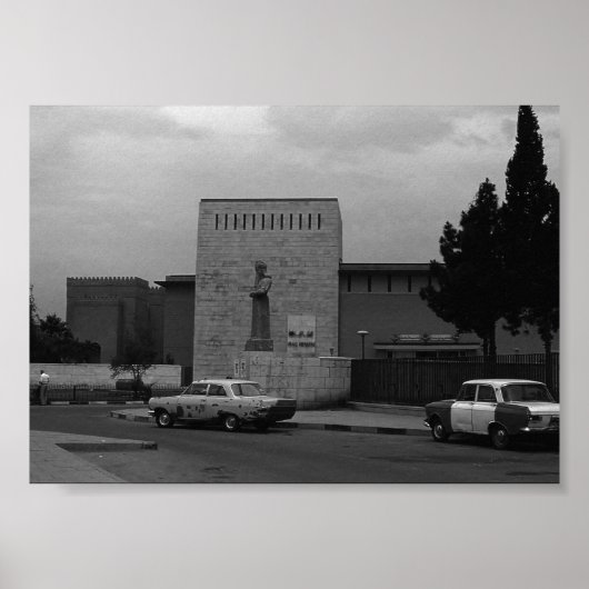Vintages Irak-Bagdad-Museum Poster (Vorne)