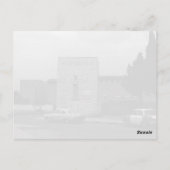 Vintages Irak-Bagdad-Museum Postkarte (Rückseite)