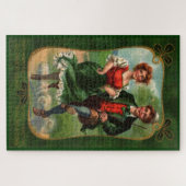 Vintages irisches Tanzpuzzle Puzzle (Horizontal)