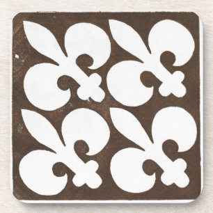 Vintages Irish Celtic Art Design Black Untersetzer