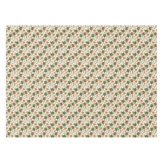 Vintages Irland-Ikonen-Muster Tischdecke (Vorderseite (Horizontal))