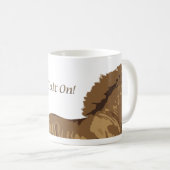 Vintages Island der 1930er Jahre Kaffeetasse (VorderseiteRechts)