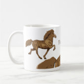 Vintages Island der 1930er Jahre Kaffeetasse (Links)
