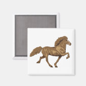 Vintages Island der 1930er Jahre Magnet (Vorderseite/Rückseite)