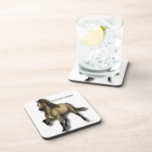 Vintages Isländisch Getränkeuntersetzer