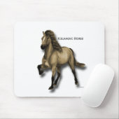 Vintages Isländisch Mousepad (Mit Mouse)