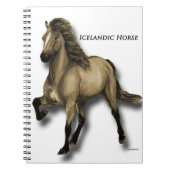 Vintages Isländisch Notizblock (Vorderseite)