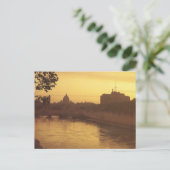 Vintages Italien, Castello Sant'Angelo Postkarte (Stehend Vorderseite)