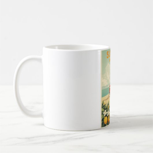 Vintages Italien Kaffeetasse (Links)