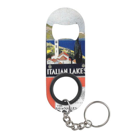 "Vintages Italien" Mini Flaschenöffner (Rückseite)