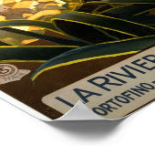 Vintages Italien Poster (Ecke)