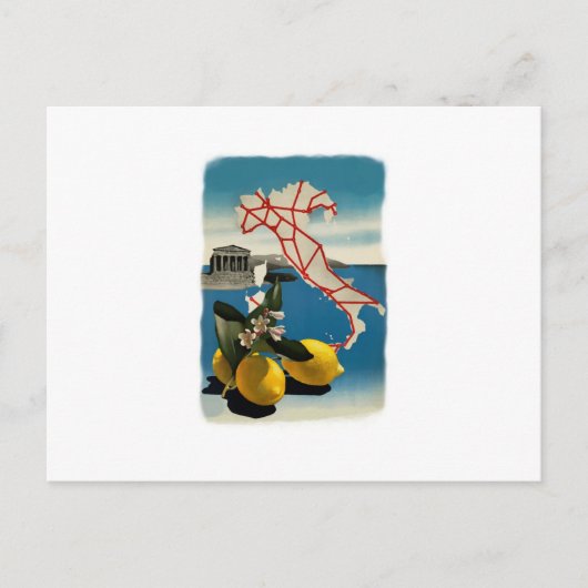 Vintages Italien Postkarte (Vorderseite)