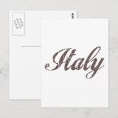 Vintages Italien Postkarte (Vorne/Hinten)