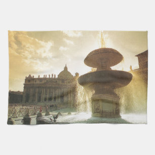 Vintages Italien, Rom, der Vatikan, St Peter Handtuch